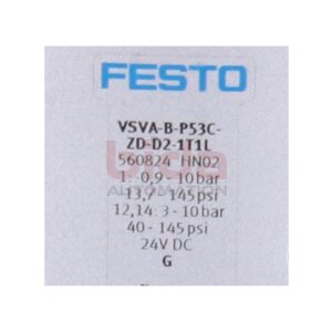 Festo VSVA-B-P53C-ZD-D2-1T1L (560824) Magnetventil...