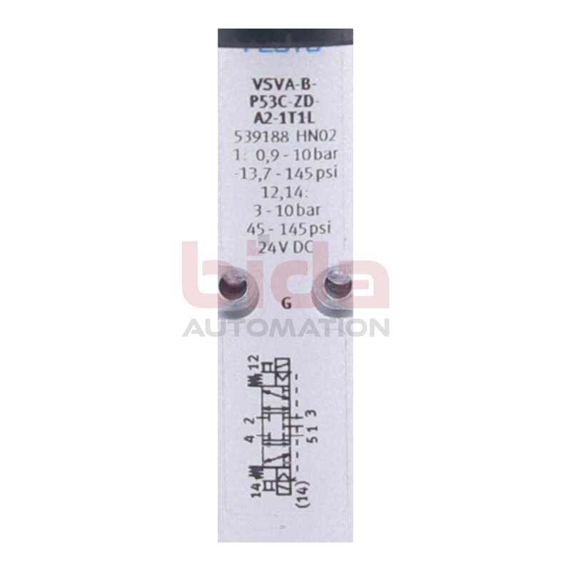 Festo VSVA-B-P53C-ZD-A2-1T1L (539188) Magnetventil Solenoid valve