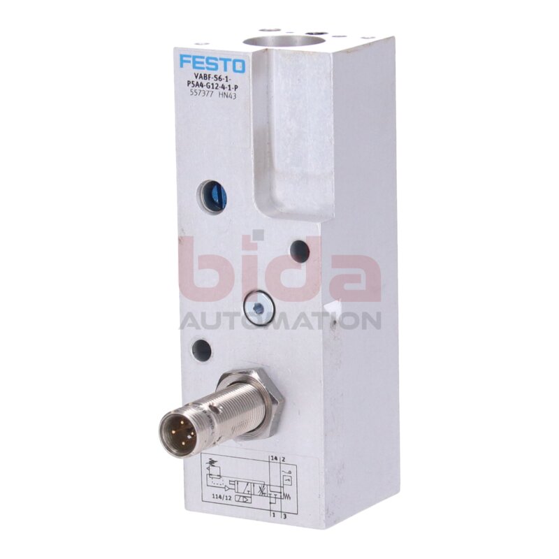 Festo VABF-S6-1-P5A4-G12-4-1-P (557377) Druckaufbauventil Pressure relief valve
