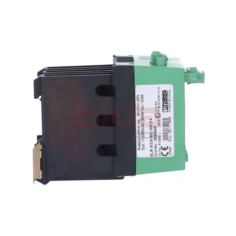Phoenix Contact ELR W3/9-500 MM EX (2963695) Lastrelais-Wendestarter Load relay reversing starter