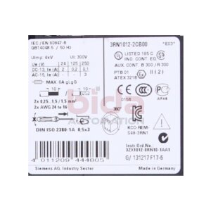 Siemens 3RN1012-2CB00 / 3RN1 012-2CB00 SIRIUS...