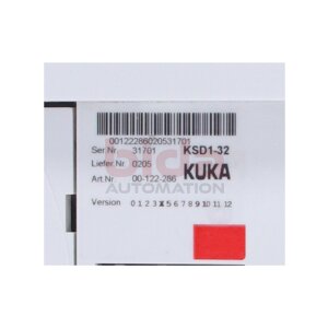 KUKA KSD1-32 (00-122-286) Servoverstärker Servo...