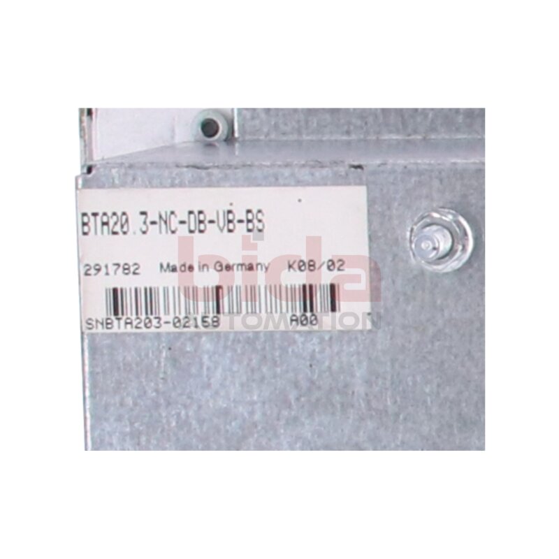Rexroth BTA20.3-NC-DB-VB-BS (291782) Bedienterminal Operator panel