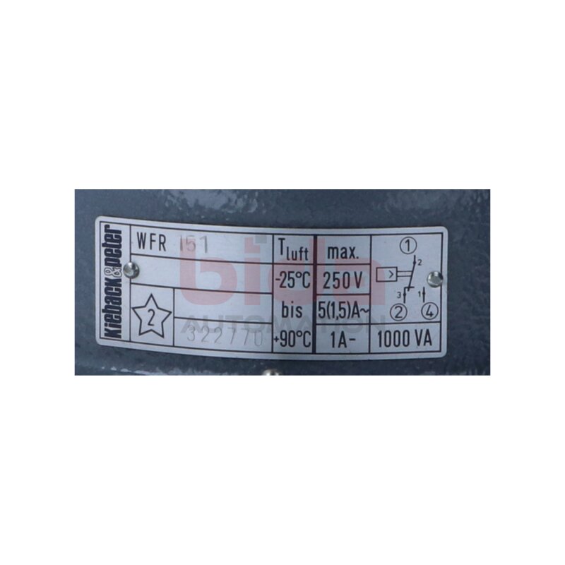 kieback&amp;peter WFR 151 / WFR151 Heizungsregler Heating controller