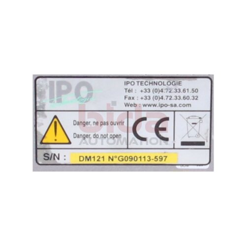 Ipo Technologie DM121 Industriemonitor Industrial display