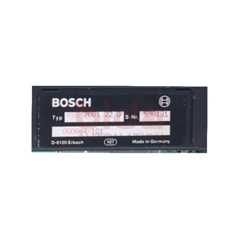 BOSCH PSS 2000 (PSS 2081.22 D) Schwei&szlig;steuerung Welding control