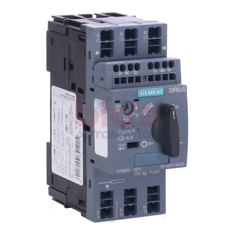 Siemens 3RV2011-1KA25 / 3RV2 011-1KA25 Leistungsschalter Circuit breaker