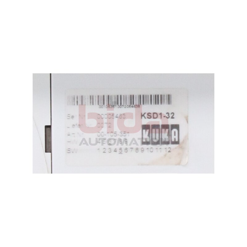 KUKA KSD1-32 (00-105-351) Frequenzumrichter Frequency converter