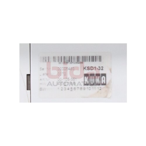 KUKA KSD1-32 (00-105-351) Frequenzumrichter Frequency converter