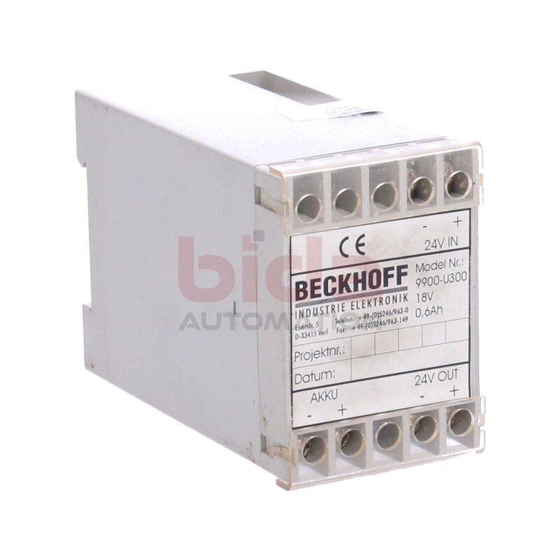 BECKHOFF 9900-U300 Leistungsmodul Power Module