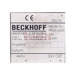 BECKHOFF 9900-U300 Leistungsmodul Power Module