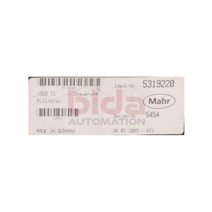 Mahr Millitron  1922 IC (5319220)