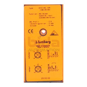 LUMBERG 0910 ASL 405  (IBA-4E/4A)