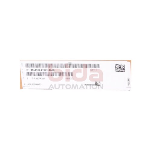 Siemens 6SL3120-2TE21-8AC0 Double Motor Module  DC 600V 3AC 400V 18A