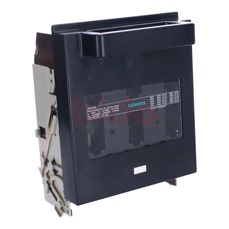 Siemens 3NP5260-0CA00 / 3NP5 260-0CA00 SENTRON Sicherungslasttrennschalter Fuse-switch