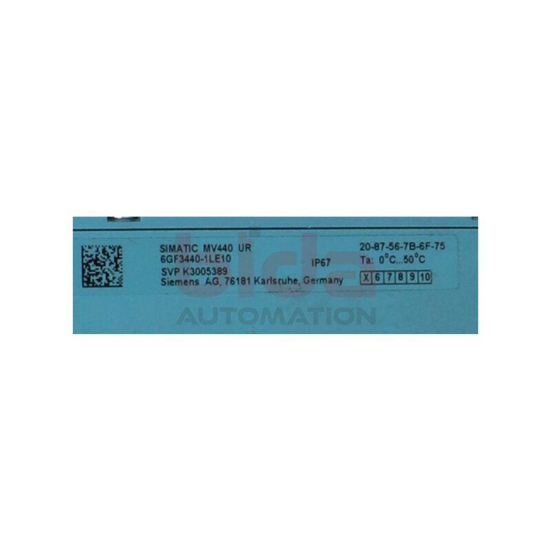 Siemens 6GF3440-1LE10 / 6GF3 440-1LE10 SIMATIC MV440 UR optischer Leser Optical reader
