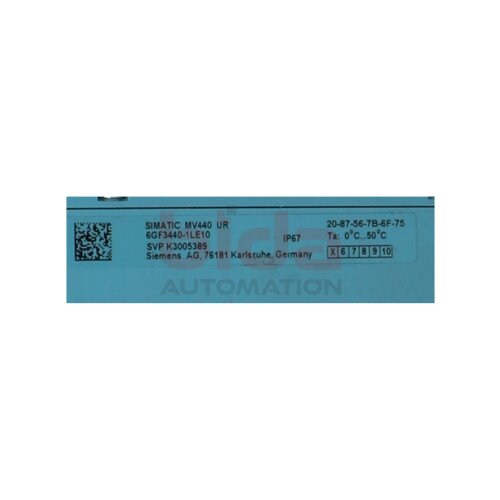 Siemens 6GF3440-1LE10 / 6GF3 440-1LE10 SIMATIC MV440 UR optischer Leser Optical reader