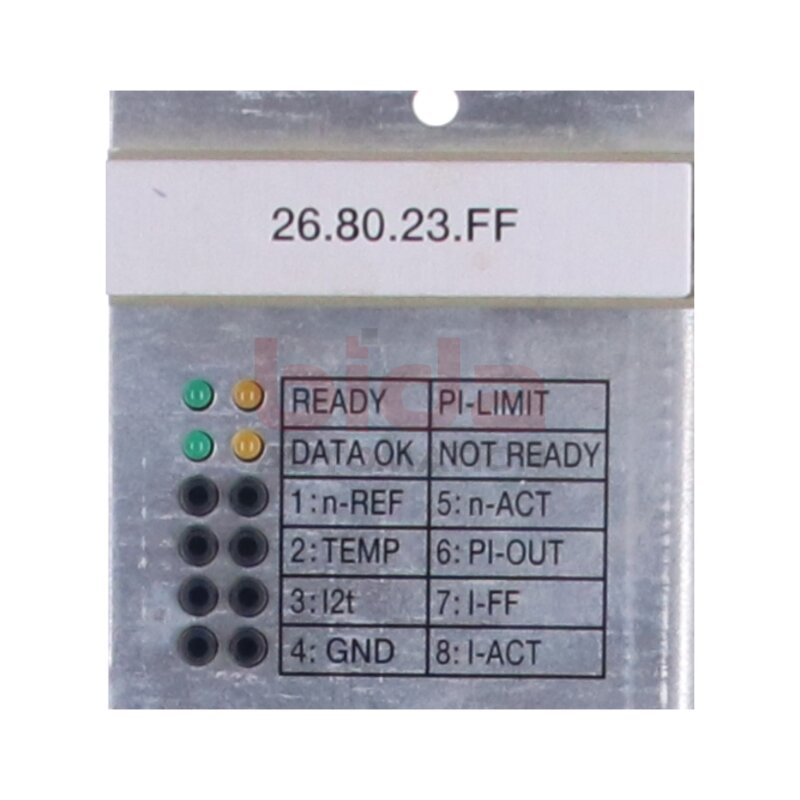 SEF 26.80.23.FF (SEF ROBOTER U2) SIEB&amp;MEYER 26.80.0002.3 Servo-Antriebsregler Servo drive controller