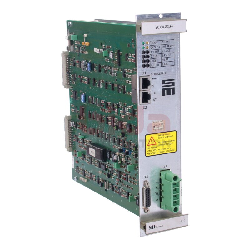 SEF 26.80.23.FF (SEF ROBOTER U2) SIEB&amp;MEYER 26.80.0002.3 Servo-Antriebsregler Servo drive controller