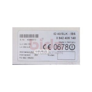 REXROTH ID40-SLK-IBS (3 842 406 140) Schreib-/Lesekopf...