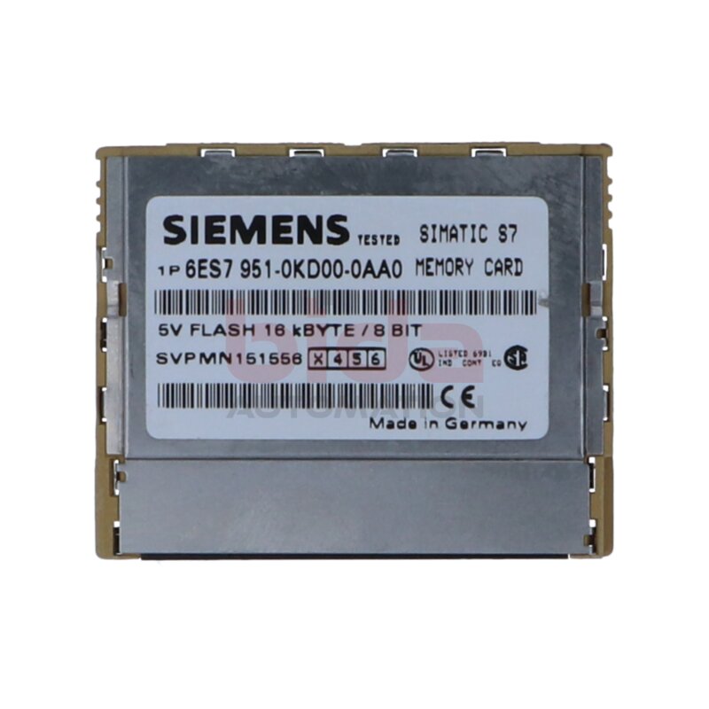 Siemens 6ES7951-0KD00-0AA0 / 6ES7 951-0KD00-0AA0 SIMATIC S7 Speicherkarte Memory card