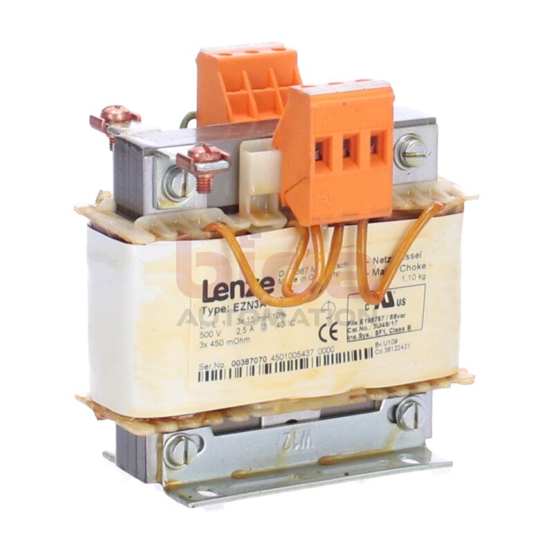 LENZE EZN3A 1500H003 Netzdrossel Network choke