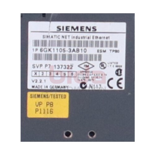 Siemens 6GK1105-3AB10 / 6GK1 105-3AB10 ESM TP80 Elektrisches Schaltmodul Electrical Switch Module