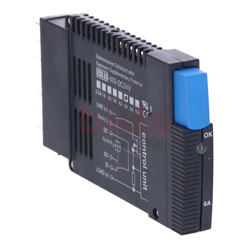 E-T-A ESS20-003-DC24V 6A Elektronischer Schutzschalter Electronic circuit breaker