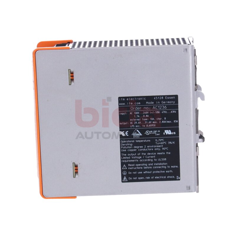 ifm AC1236 AS Power Supply Netzteil