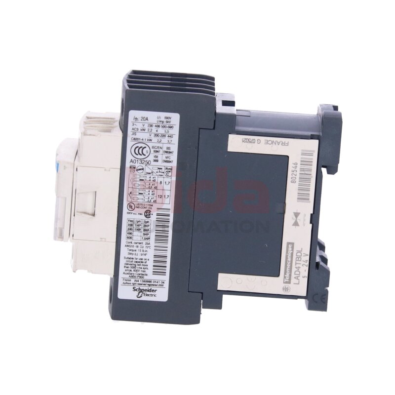 Telemecanique LC1DT20BD (024770) Sch&uuml;tz Contactor