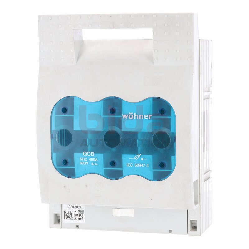 W&ouml;hner QCB NH2  Lasttrennschalter Switch disconnector 400A 690V