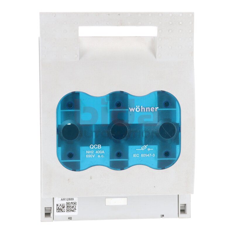 W&ouml;hner QCB NH2  Lasttrennschalter Switch disconnector 400A 690V