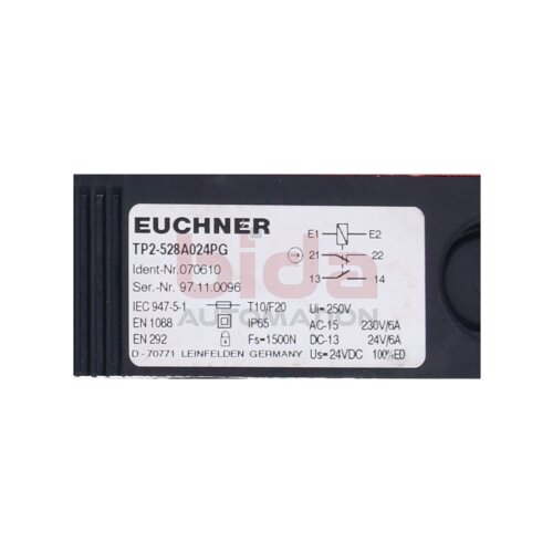 EUCHNER TP2-528A024PG (070610) Sicherheitsschalter Safety switch