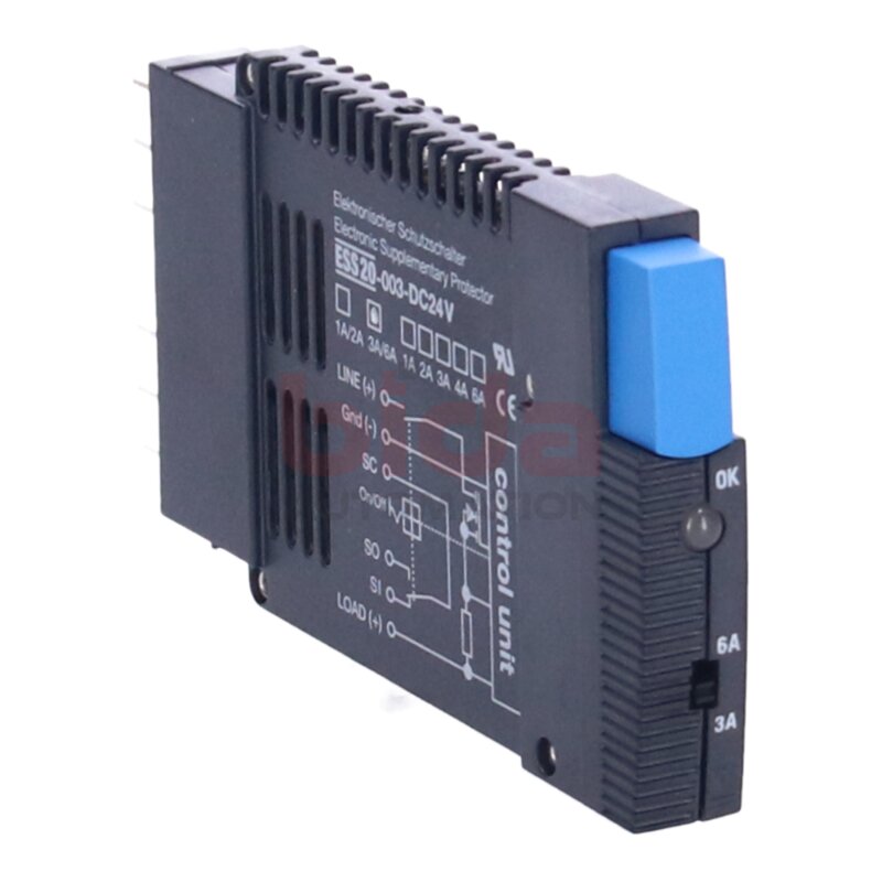 E-T-A ESS20-003-DC24V 6A+3A  Elektronischer Schutzschalter Electronic circuit breaker