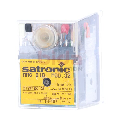 Satronic MMG 810 MOD.32 Relais Relay 220/230V 4A
