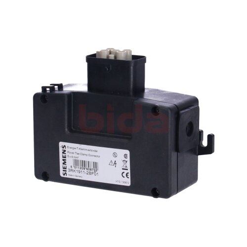 Siemens 3RK1911-2BF01 / 3RK1 911-2BF01 ECOFAST Energie-T-Klemmverbinder Energy T-Clamp Connector