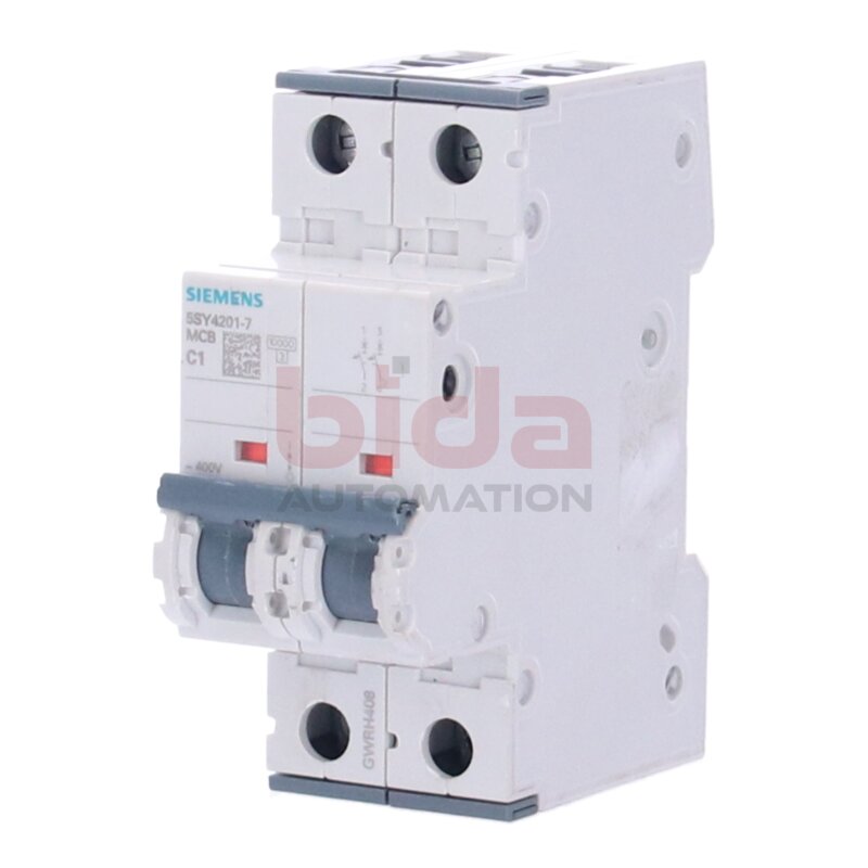 Siemens 5SY4201-7 / 5SY4 201-7 Leitungsschutzschalter Circuit breaker