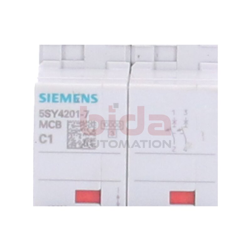 Siemens 5SY4201-7 / 5SY4 201-7 Leitungsschutzschalter Circuit breaker