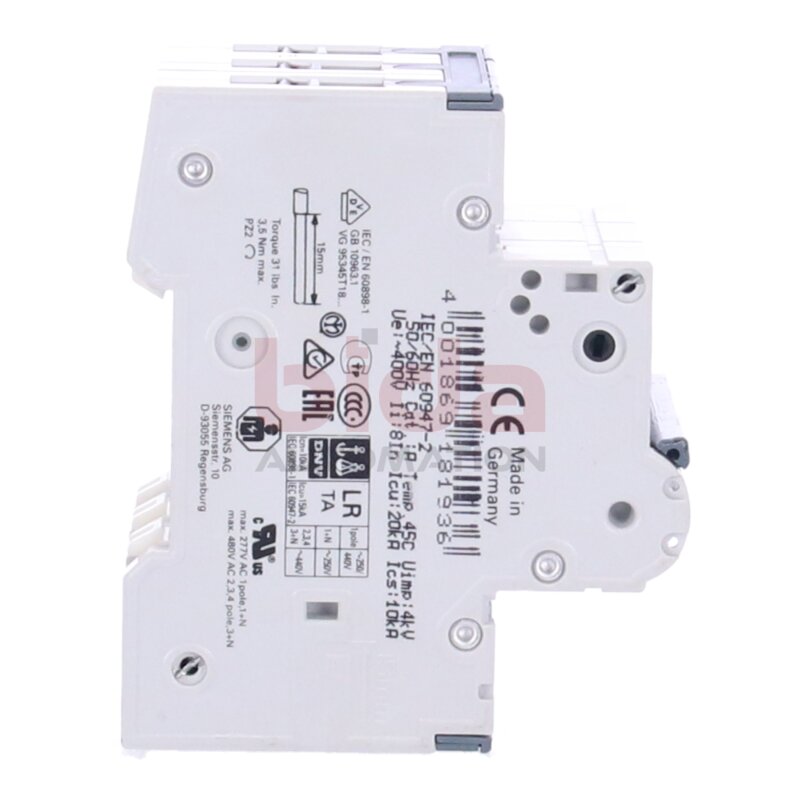 Siemens 5SY4310-7 / 5SY4 310-7 Leitungsschutzschalter Circuit breaker