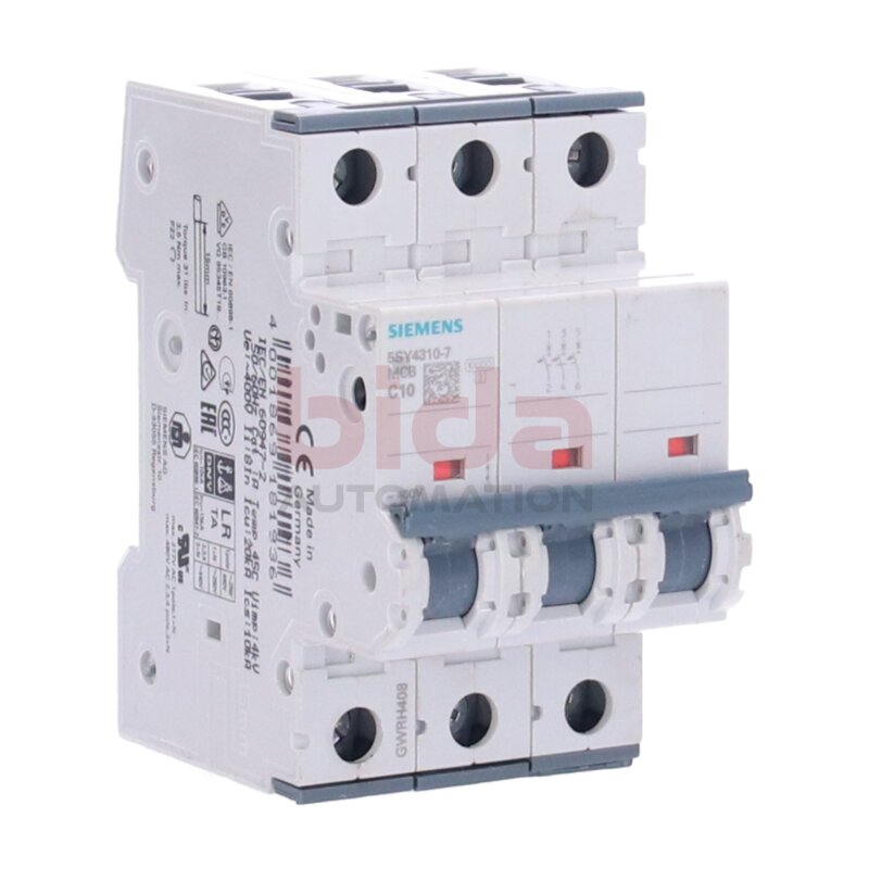 Siemens 5SY4310-7 / 5SY4 310-7 Leitungsschutzschalter Circuit breaker