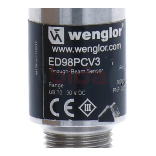 WENGLOR ED98PCV3 Einweglichtschranke Single-beam light barrier