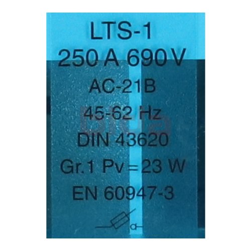 W&ouml;hner LTS-1Lasttrennschalter Switch disconnector  250A 690V 23W