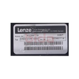 Lenze ERBM 200R 100W Bremswiderstand Brake resistor