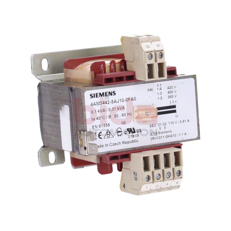 Siemens 4AM3442-5AJ10-0FA0 / 4AM3 442-5AJ10-0FA0 Transformator SITAS