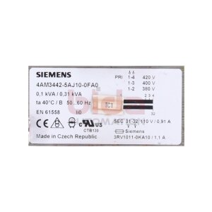 Siemens 4AM3442-5AJ10-0FA0 / 4AM3 442-5AJ10-0FA0...