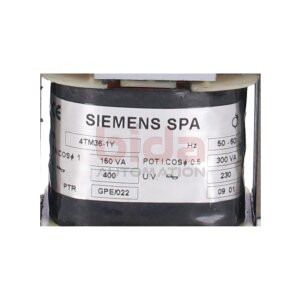 Siemens 4TM36-1Y / 4TM3 6-1Y Steuertransformator Control...