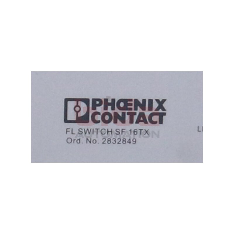 Phoenix Contact FL Switch SF 16TX (2832849) Industrial Ethernet Switch
