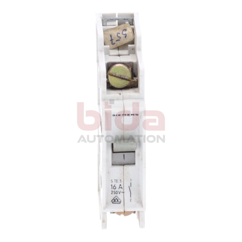 Siemens 5 TE 3 Hauptschalter Main Switch 16A 250V