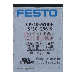 Festo CPE10-M1BH-5/3G-QS6-B (533153) Magnetventil...