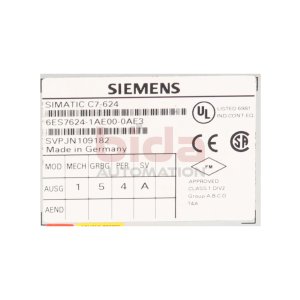 Siemens 6ES7624-1AE00-0AE3 / 6ES7 624-1AE00-0AE3...